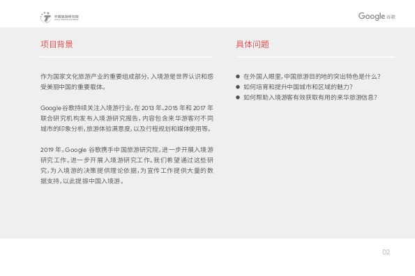 2019中国入境游游客行为与态度分析报告