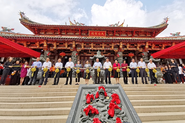 第17届澳门妈祖文化旅游节开幕。（图片来源：中央政府驻澳门联络办公室）.jpg