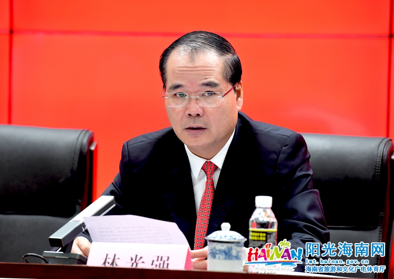 　　厅党组书记林光强作党风廉政建设工作报告