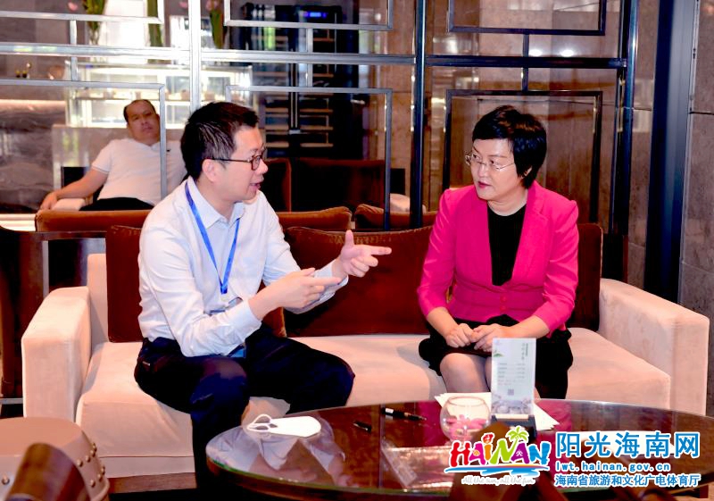 省旅文厅厅长孙颖会见美团点评副总裁陈荣凯